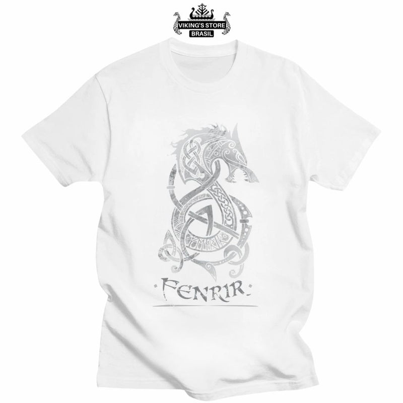 Camiseta Fenrir Mitologia Nórdica