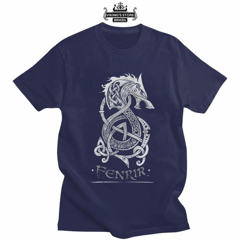 Camiseta Fenrir Mitologia Nórdica