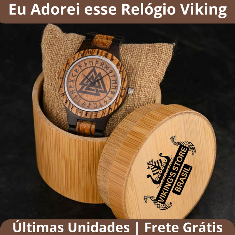 Relógio Viking Guerreiro Lendário