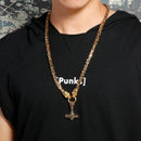 Colar Caveira Martelo Viking