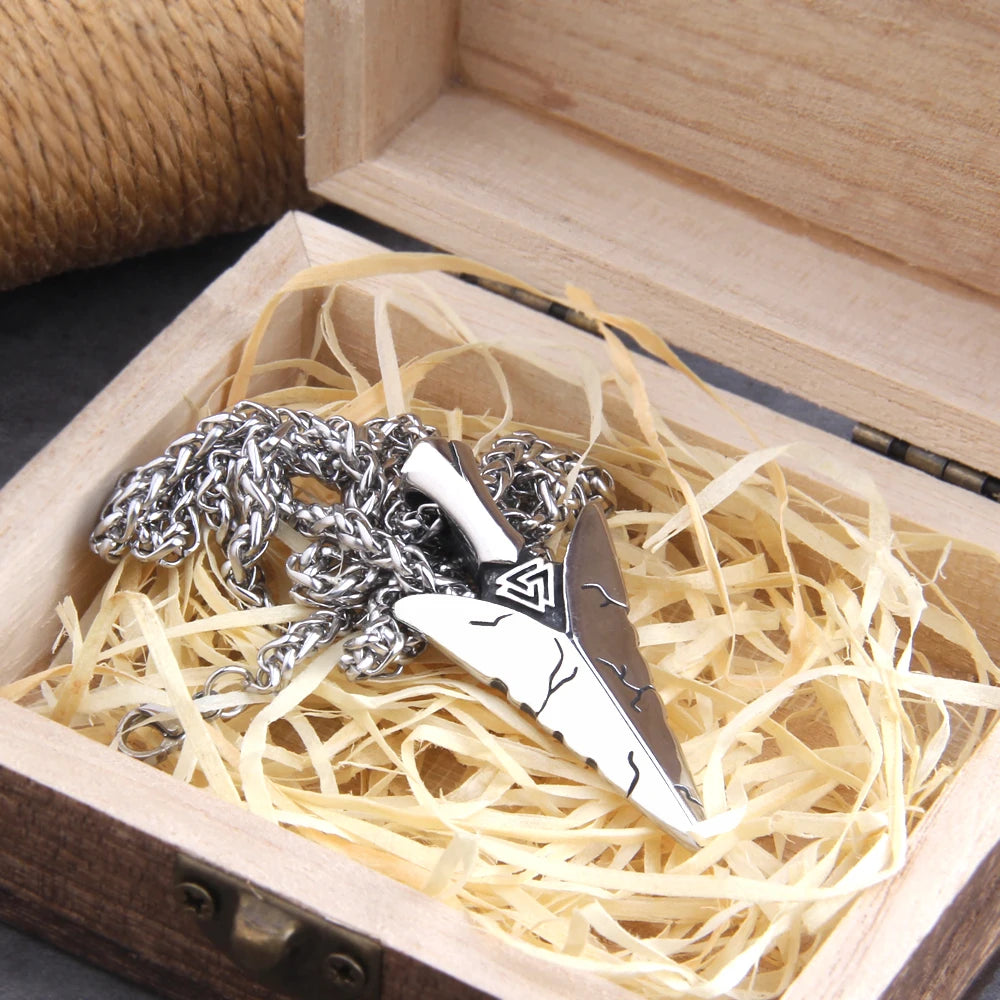 Colar Ragnar Valknut Spear