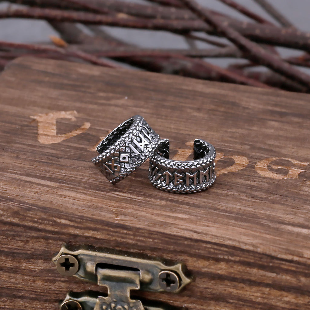 Brinco Viking Runa clipe 