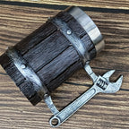 Caneca de Cerveja Barril de Carvalho Nórdica