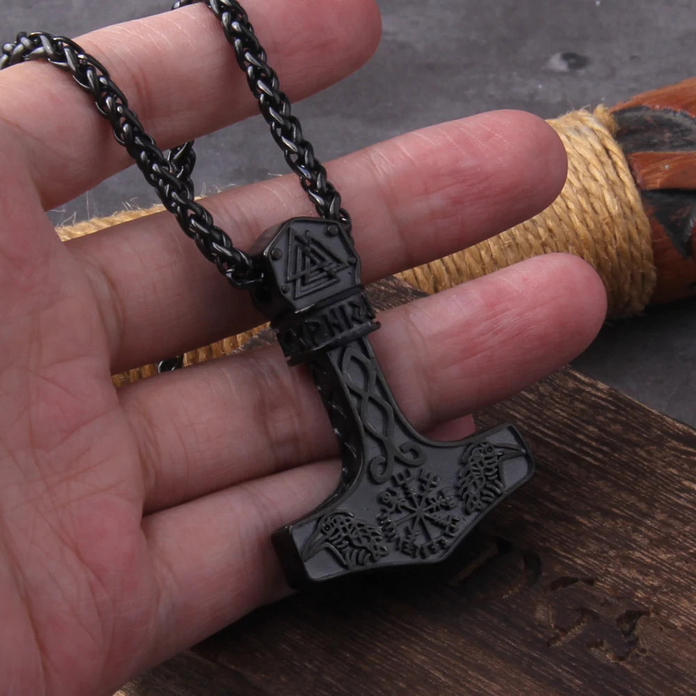 Colar Thor Águias de Aço