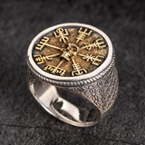 Anel Skull Prata do Berserker