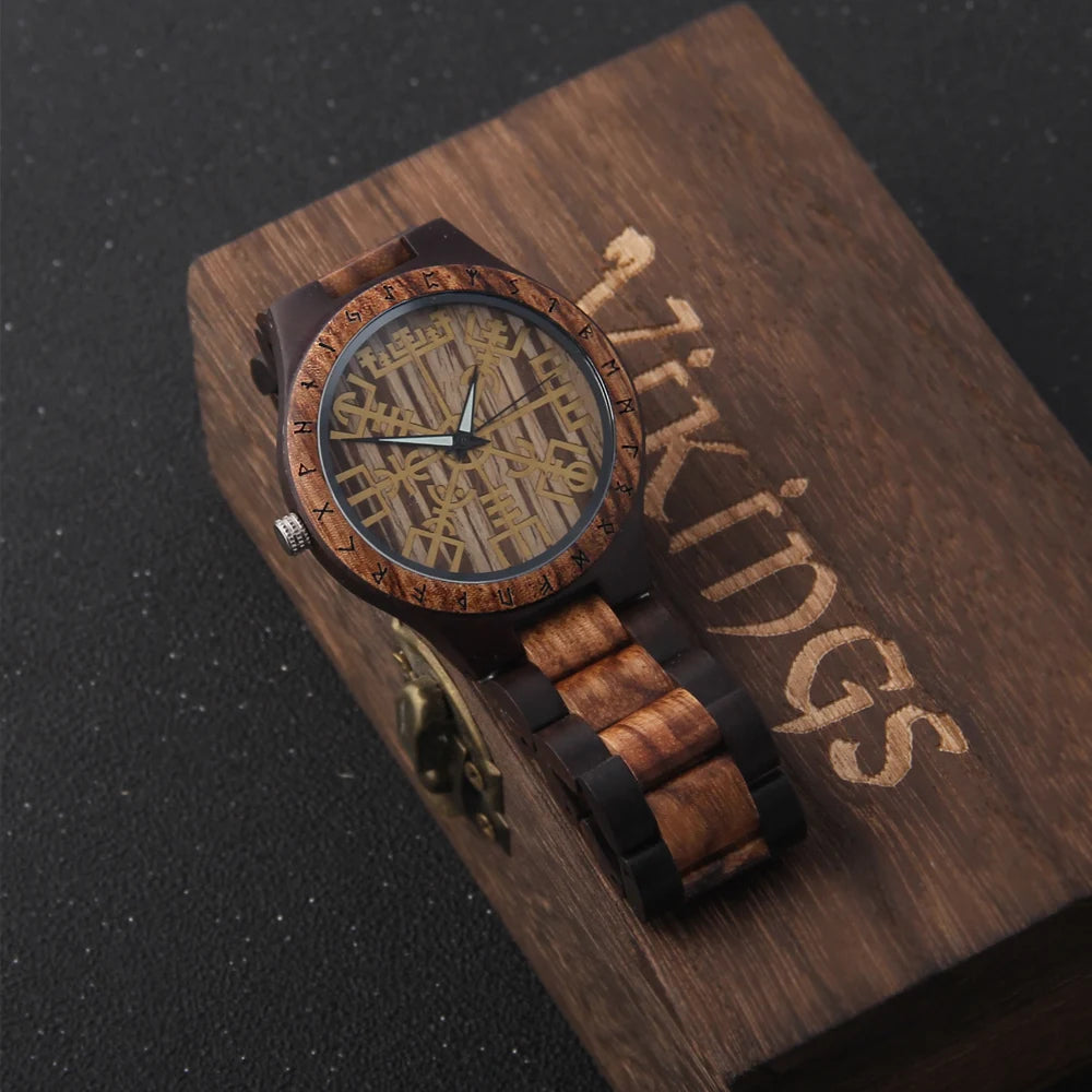 Relógio Runas de Odin – Valhalla Imperium