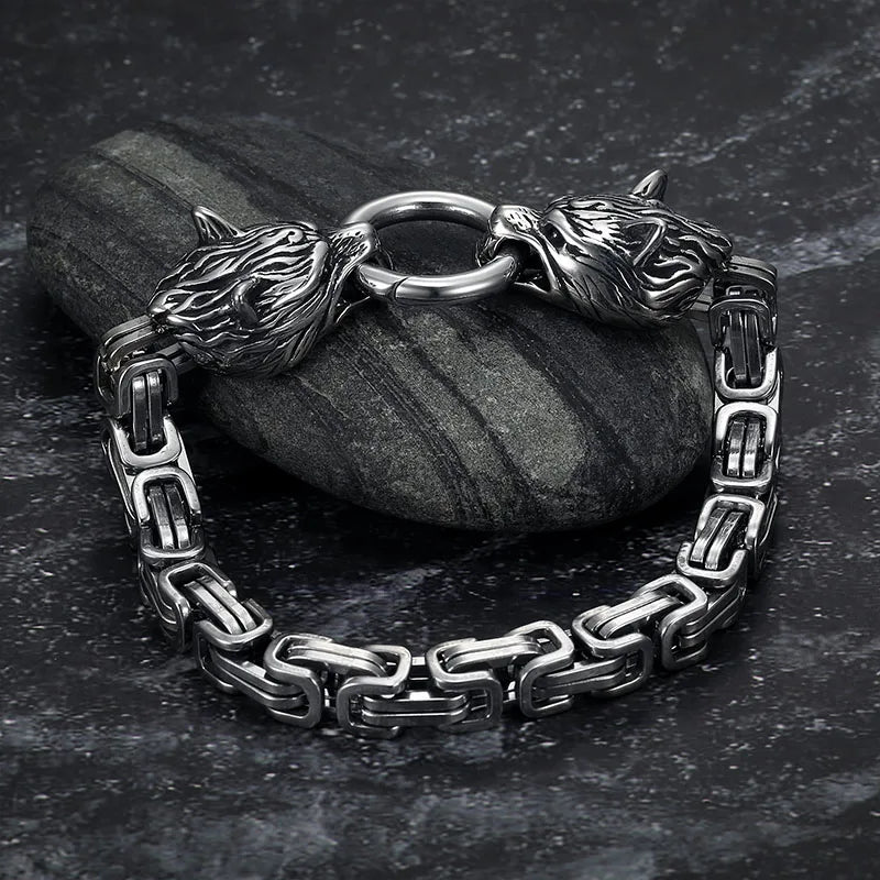 Pulseira Viking Fury Wolf