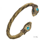 Pulseira Viking Cabeça de Cobra