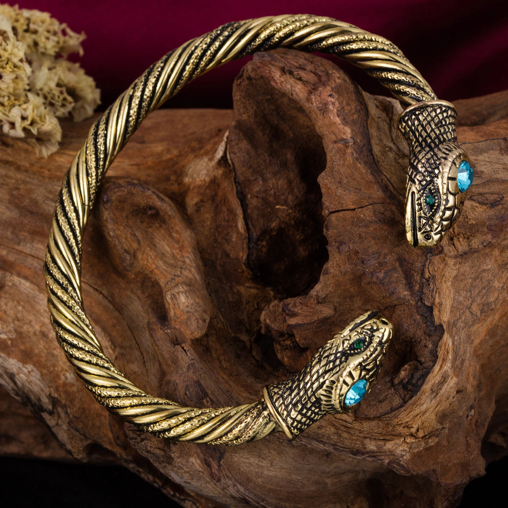 Pulseira Viking Cabeça de Cobra