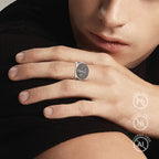 Anel Guardiões de Yggdrasil Prata