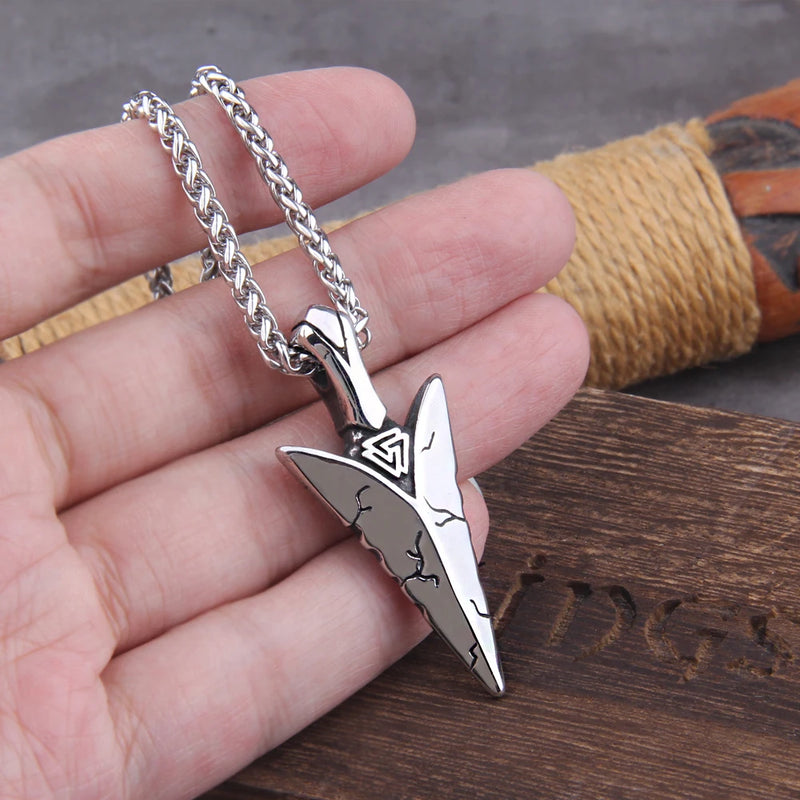 Colar Ragnar Valknut Spear