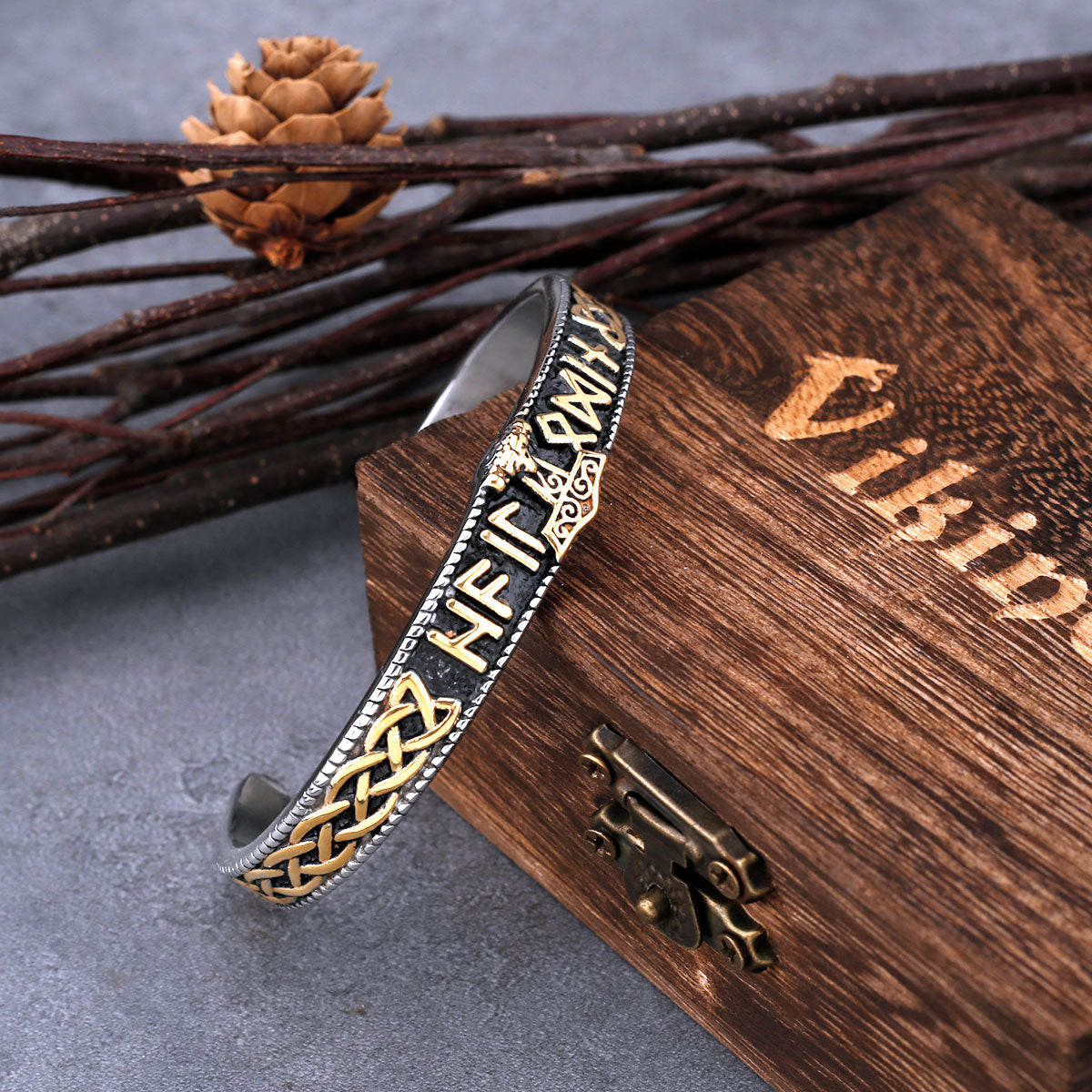 Pulseira Viking Ajustável Thor