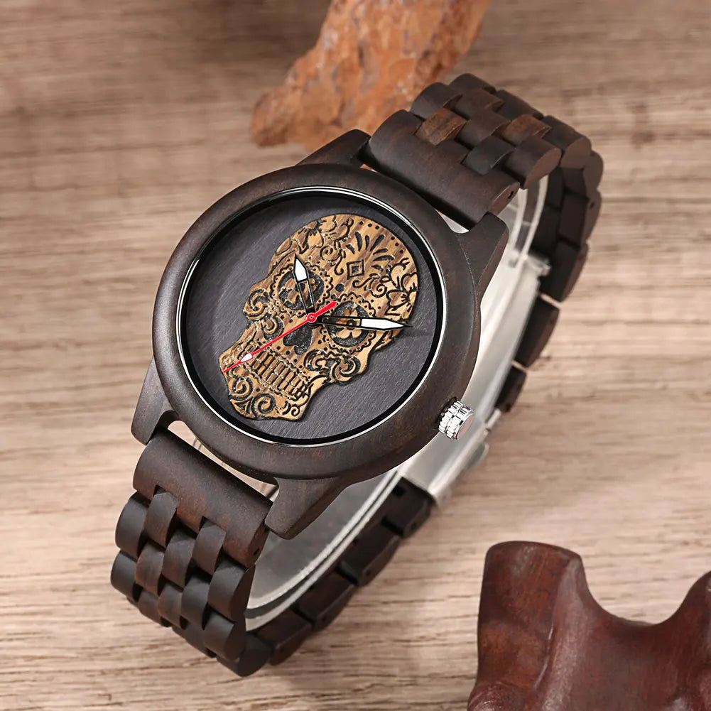 Relógio Caveira do Poder Viking