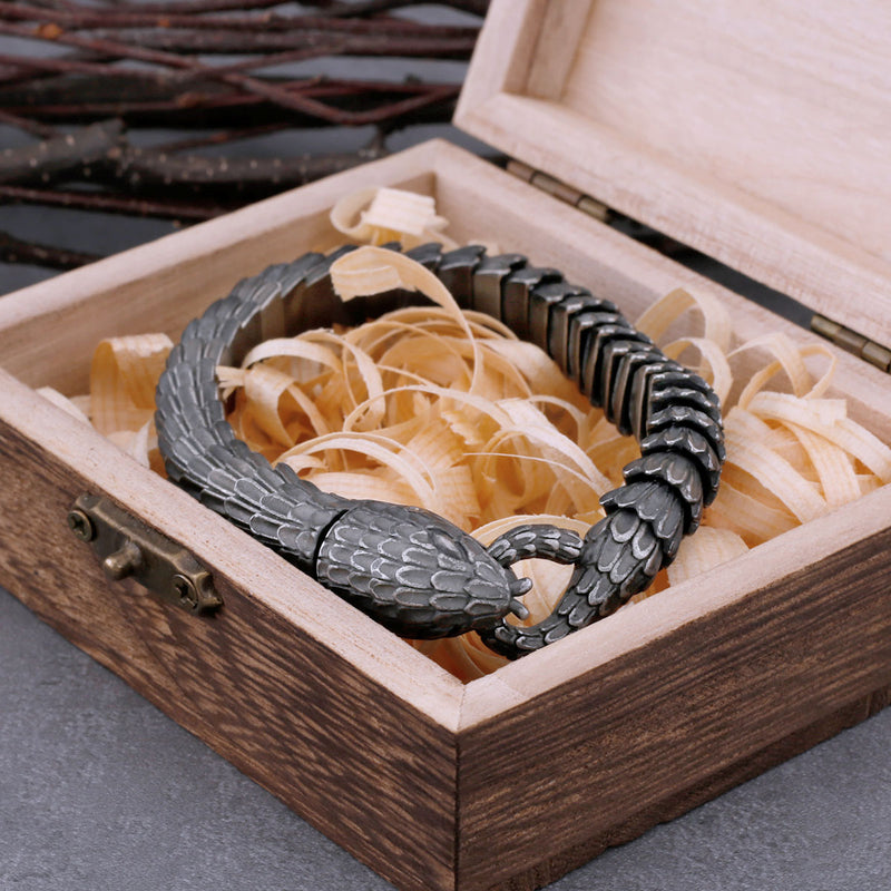 Pulseira Serpente de Midgard