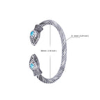 Pulseira Viking Cabeça de Cobra