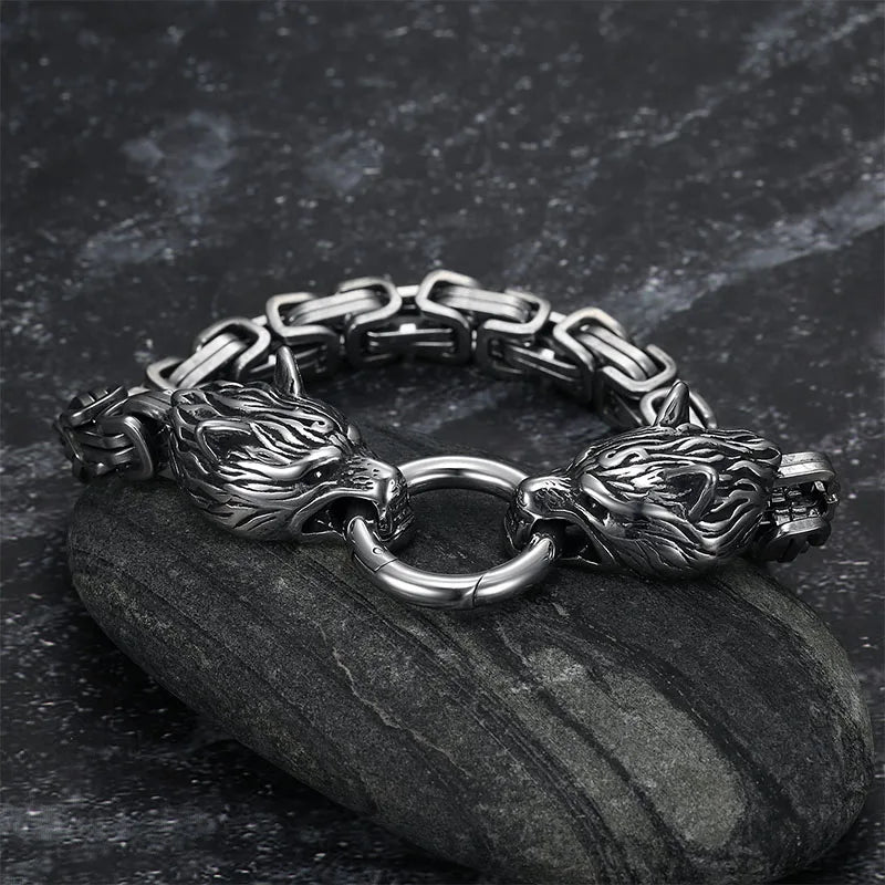 Pulseira Viking Fury Wolf