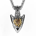 Colar Viking Valknut Vegvisir