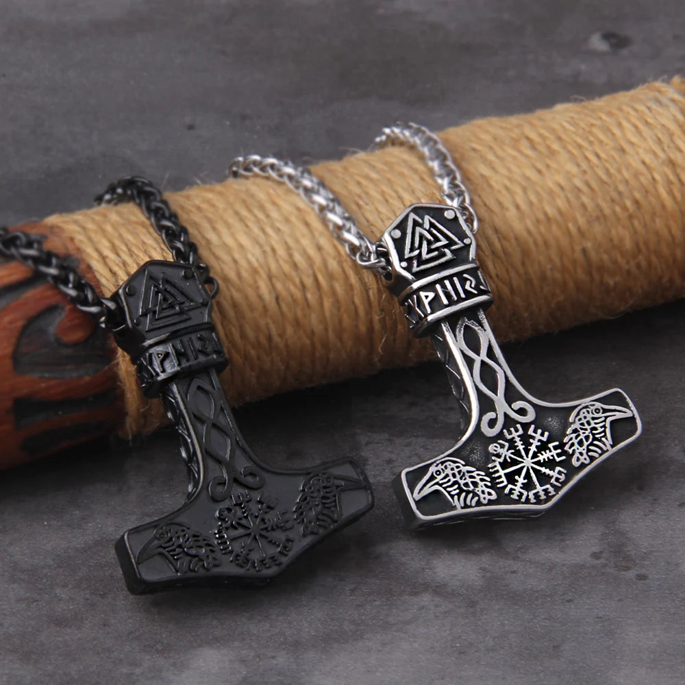 Colar Thor Águias de Aço