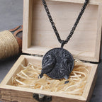 Colar Viking Huginn e Muninn