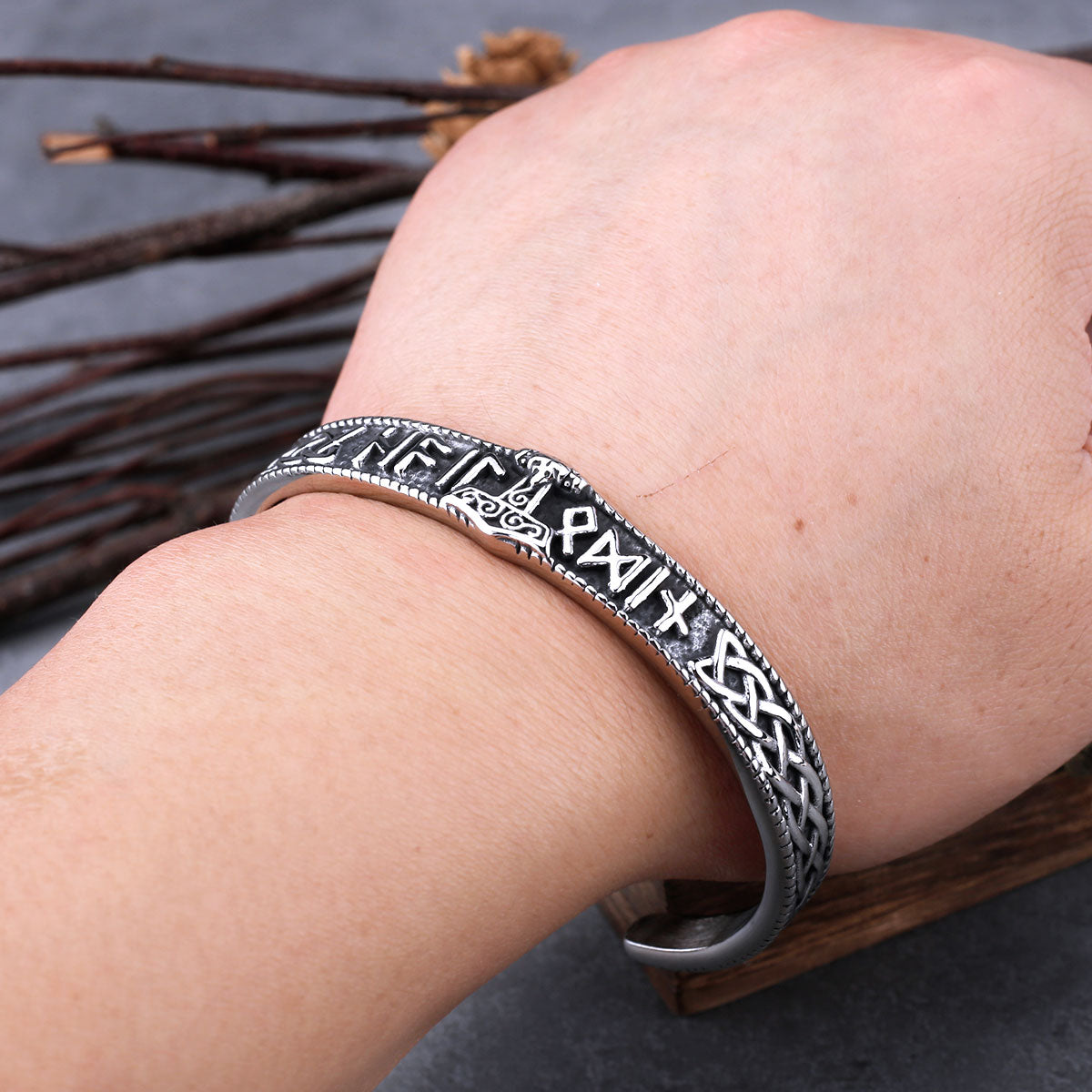 Pulseira Viking Ajustável Thor