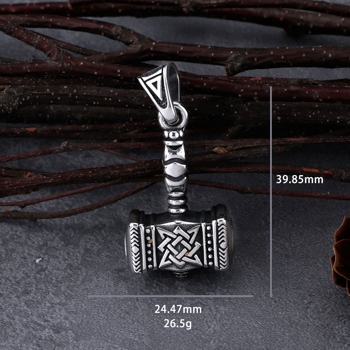 Colar Martelo de Thor