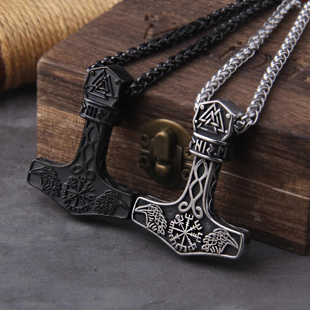 Colar Thor Águias de Aço