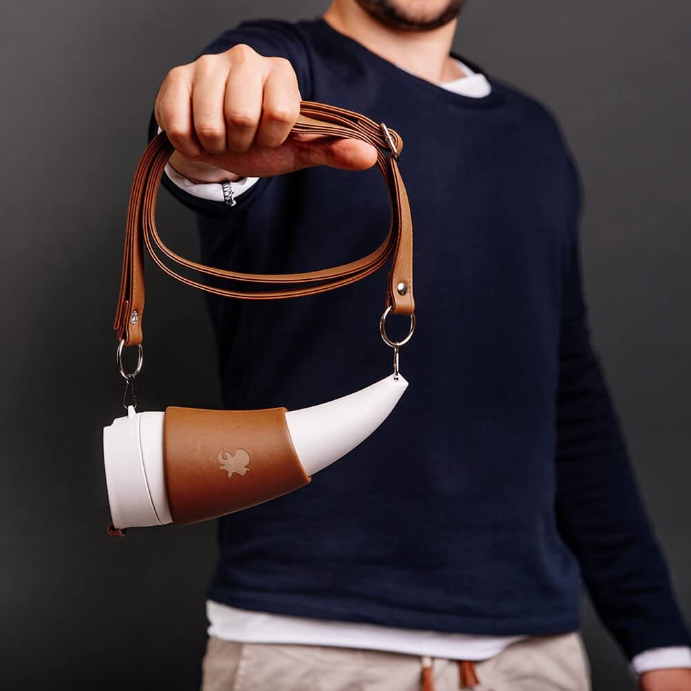 Caneca Viking Horn Valhala