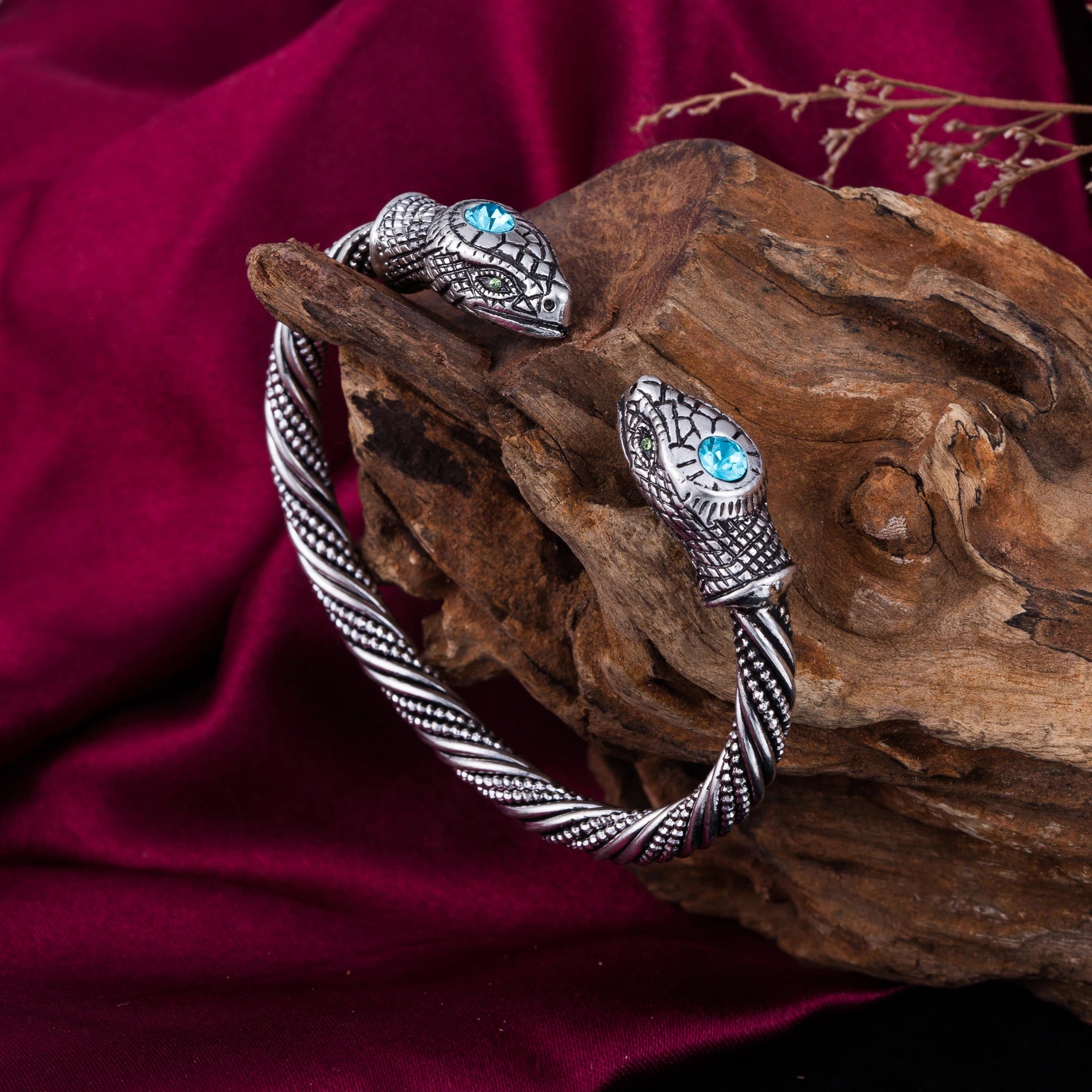 Pulseira Viking Cabeça de Cobra