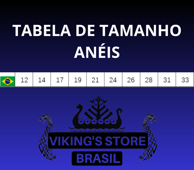 Anel Viking Yggdrasil Ajustável