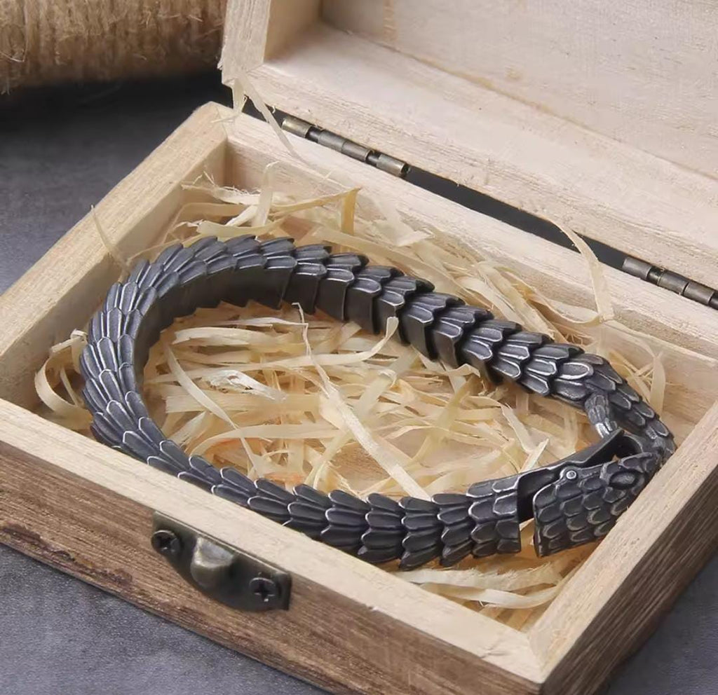 Pulseira Serpente de Midgard