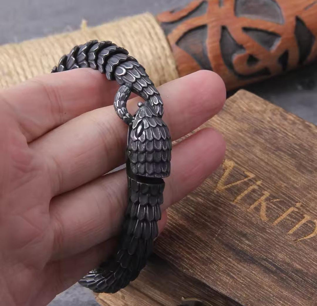 Pulseira Serpente de Midgard