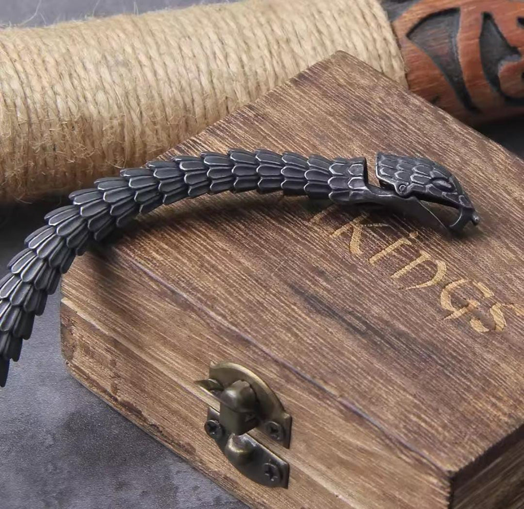 Pulseira Serpente de Midgard